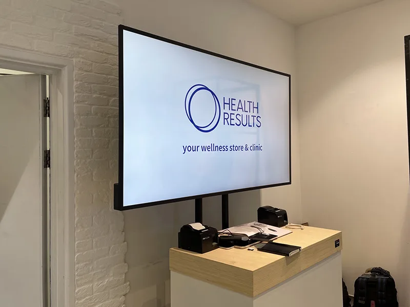 Digital Signage für Praxen, Kliniken und Apotheken