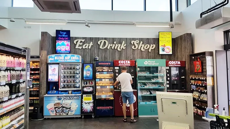 Digitales Menüboard in der Gastronomie