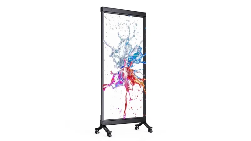 Transparentes Display – Produktansicht
